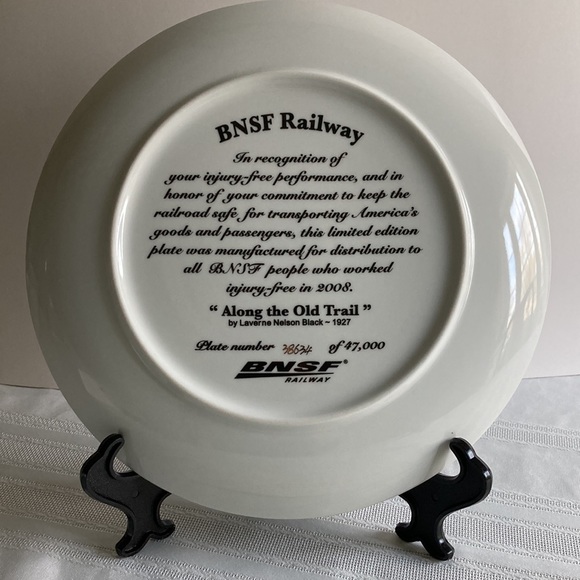 BNSF Railway Commemorative Plate - Picture 2 of 3